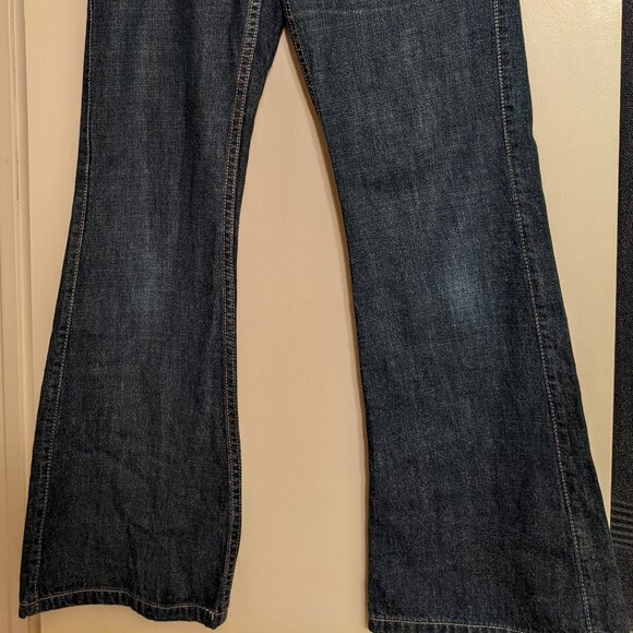 VTG Dark-Wash Blue Jeans - Picture 5 of 6